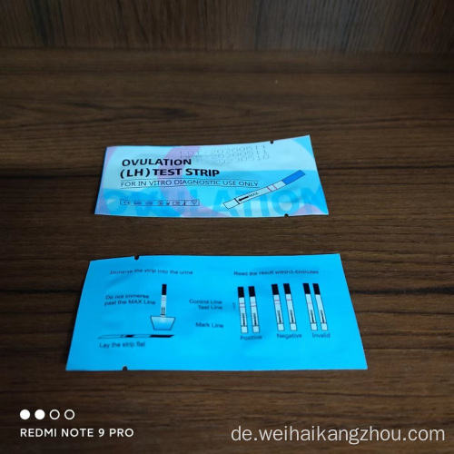 HCG Schwangerschaft LH Ovulation Rapid Test Strip Kassette Midstream zum Verkauf Export